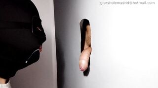 Boy 22 years first in Gloryhole, a lot of milking milk.. - 10 image