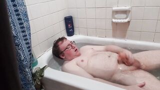 Watch Me Jerk Off In The Bath Tub To Completion With A New Toy - 7 image