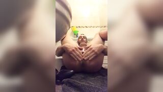 Straight guy enjoying prostate orgasm - 9 image
