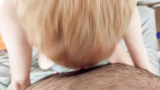 Blond Twink Cannot Stop Gagging On My Thick Cock - 4 image