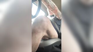 Driving naked with chasity - 8 image