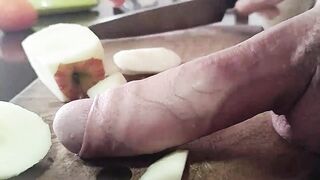 Porn Food #4 - Fruit Salad (Banana - Apple - Cock...) - 4 image