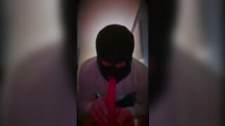 Masked cuckold sissy training compilation - 4 image