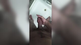 big dick teen jerking off in the dorm shower