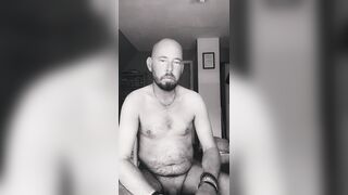 Timo Gerdes smoke one cigarette naked