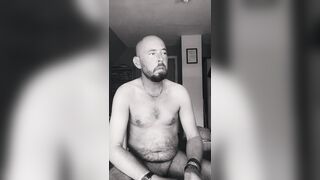 Timo Gerdes smoke one cigarette naked