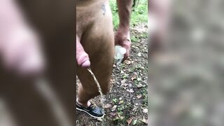 Pissing during a naked hike - 4 image