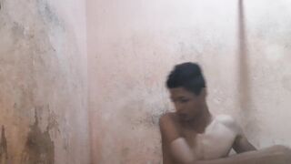 YOUNG MAN TAKING A BATH, HOT AND NAUGHTY - 2 image