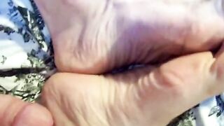 hairyartist gives his feet and hairy hole for you - 6 image