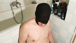 My toilet slave's mouth pissing and pee drinking compilation pt2 HD - 4 image