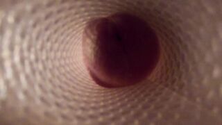 Fucking a Fleshlight! View from inside the sextoy - 3 image