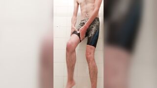Speedo Boy gets horny in the bathroom - 9 image