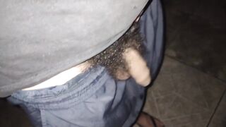CLOSE UP OF MY COCK RAINING PISS / HAIRY LEGS CLOSE UP