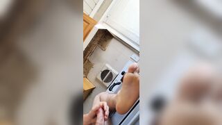 Kitchen Edging Showing Feet - 1 image