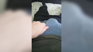 Massaging a dick through panties - 3 image