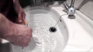 How do I clean my pierced penis and piercing with a toothbrush. - 2 image