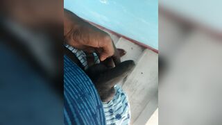 Indian black boy masturbating - 1 image