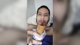 If you wanna gain weight dude you gotta eat a lot