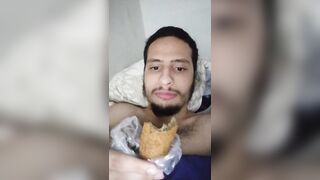 If you wanna gain weight dude you gotta eat a lot