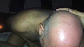 Grindr Cocksucker makes out with my big horny hung 8" cock - 1 image