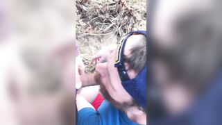 Fishing With the Stepbrother Sucks Me By The River and Gets Huge Facial - 3 image