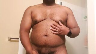 Horny Black Bull strokes his BBC - 1 image