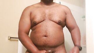 Horny Black Bull strokes his BBC - 2 image