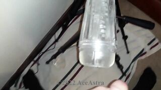 CD Femboy Fucking Fleshlight Flight with Internal Cumshot Bonus - 4 image