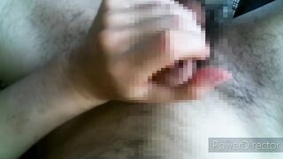 Daily masturbation. Shooting cock from above (1) - 3 image