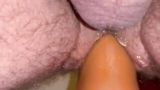 Massive dildo going deep into my ass, almost all the way! - 9 image