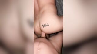 Twink ass jiggles all over big dick - 3 image