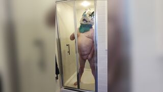Furry Pissing in Shower - 9 image