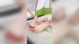 More horse dildo fuck machine - 5 image