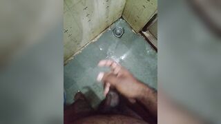 Indian Telugu Boy Mastrubating in Bathroom Black Cock - 6 image