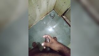 Indian Telugu Boy Mastrubating in Bathroom Black Cock - 9 image