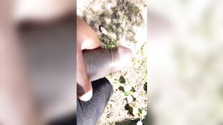 Pissing anyway outdoors - 10 image