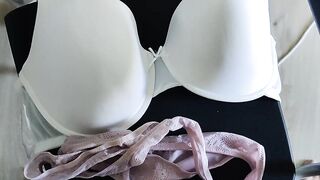 Cum on beautiful worn underwear ordered on internet - 8 image
