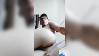 BBC makes me cum in my bathroom - 6 image
