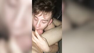 Twink boyfriend sucking thick cock - 3 image