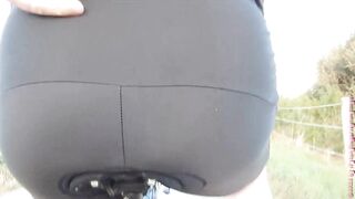 Big ass on the bike seat 1 - 4 image