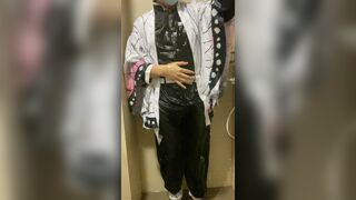 Shinobu Kocho cosplay wet shower asian sissy - 1 image