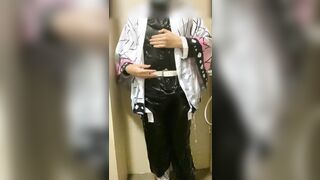 Shinobu Kocho cosplay wet shower asian sissy - 5 image