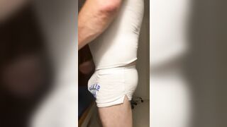 Showing bulge in my underwear - 7 image