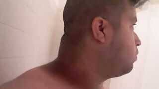 Trying to find a place to put the camera then it gets wet