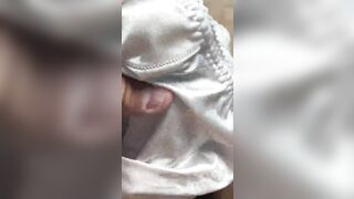 Cuming in mother inlaws sweaty pissy panties - 2 image