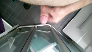 Cumshot in bathroom masturbation (Jerk Off) - 9 image