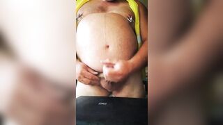 Daddy bear with big belly big Bull nipples and huge dick Hot sex urso fat men big boss worker bear body big cumshot - 4 image