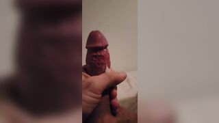 POV stroke and cumshot