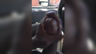 Man cum so hard in his car Homme cum si fort dans sa voiture - 8 image