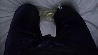 Piss Skinny Jeans on the Bed - 7 image